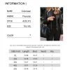 Plus Size Zippered Biker Jacket - Image 6
