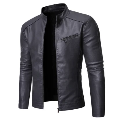 Standing Collar Casual Jackets - Image 4