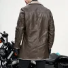 Buttoned Front Fleece Jacket - Image 6