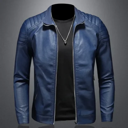 Zippered Solid Color Jackets - Image 3