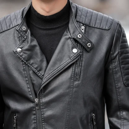 Zippered Front Men's Jackets - Image 4