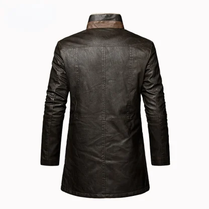 Buttoned Warm Fleece Jacket - Image 2