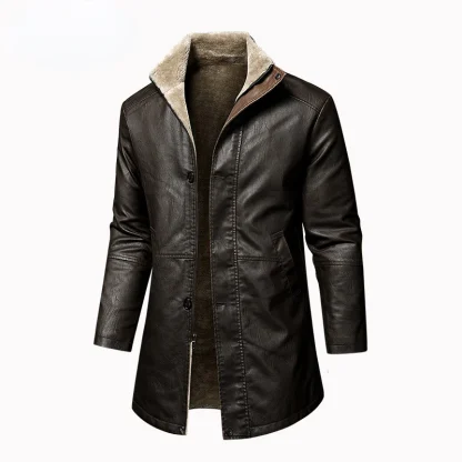 Buttoned Warm Fleece Jacket