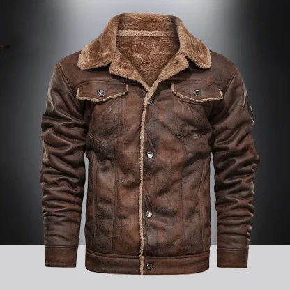 Men's Fleece Lined Jackets - Image 4
