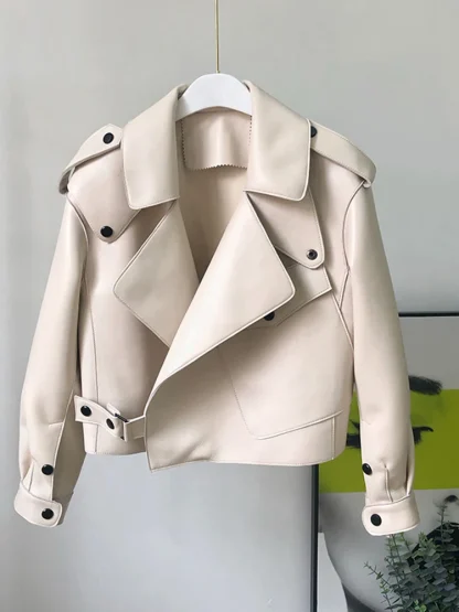 Solid Color Chic Jackets - Image 2