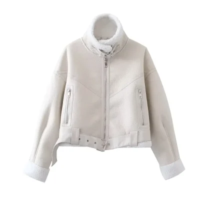 Chic Belted Warm Jackets
