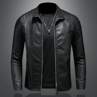 Zippered Solid Color Jackets - Image 2