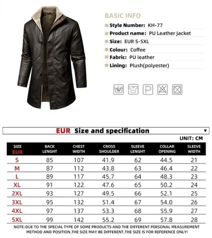 Buttoned Warm Fleece Jacket - Image 6