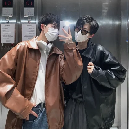 Vintage-style Oversized Jackets - Image 2
