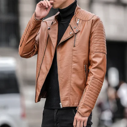 Zippered Front Men's Jackets - Image 5