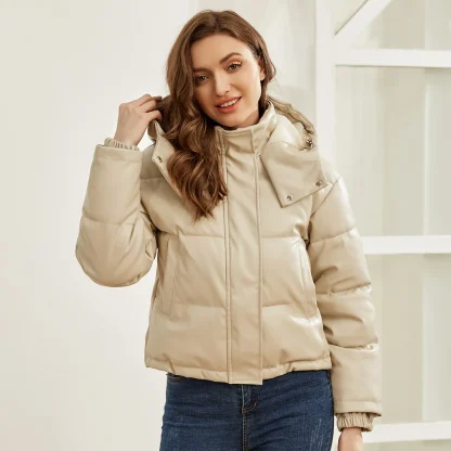 Quilted Hooded Warm Jackets - Image 5