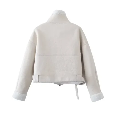 Chic Belted Warm Jackets - Image 2