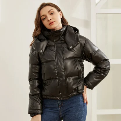 Quilted Hooded Warm Jackets - Image 3