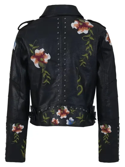 Stylish Embroidered Floral Jacket - Image 2