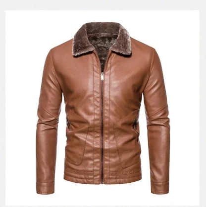 Fleece Lined Zippered Jackets - Image 4