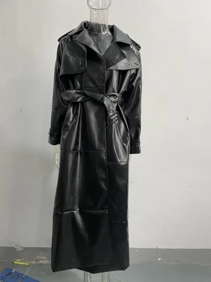 Elegant Belted Waist Jacket - Image 6