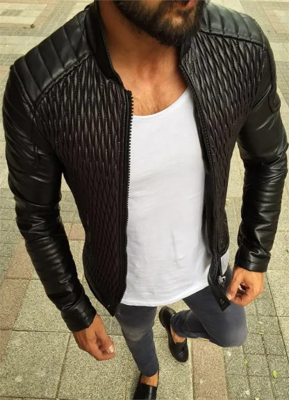 Quilted High Neck Jackets - Image 6
