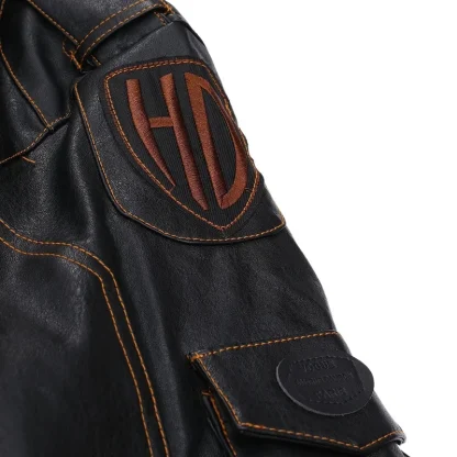 Multi-pocket Belted Waist Jacket - Image 5