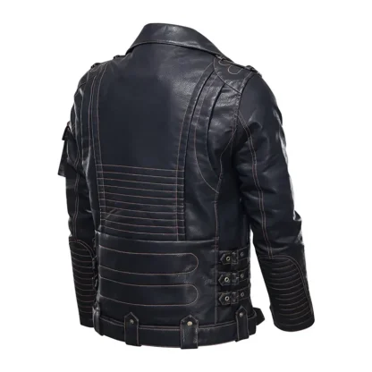 Multi Pocket Asymmetrical Jacket - Image 3