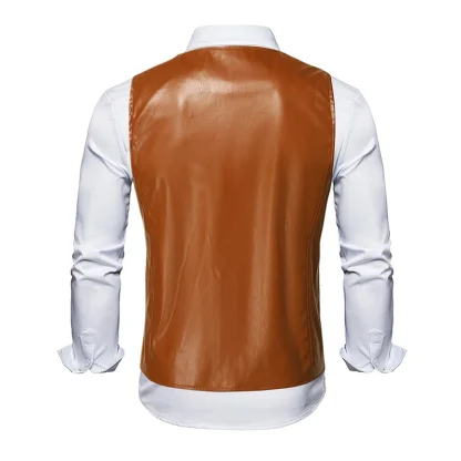 Formal Retro Vest Jackets - Image 4