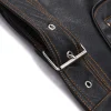 Multi-pocket Belted Waist Jacket - Image 7