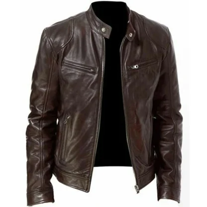 Casual Biker Sleek Jackets - Image 4